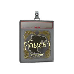 Sticker Slab | FalleN (Gold) | Austin 2025