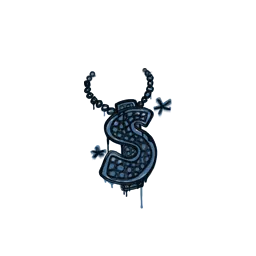 Sealed Graffiti | Bling (Monarch Blue)