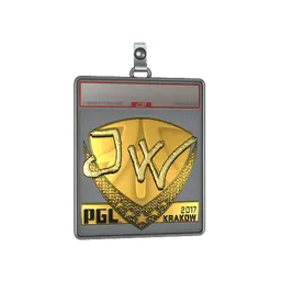 Sticker Slab | JW (Gold) | Krakow 2017