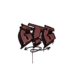 Sealed Graffiti | GTG (Brick Red)