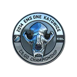 Sticker | ESL Skull (Foil) | Katowice 2014