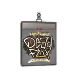 Sticker Slab | DeadFox (Gold) | Berlin 2019