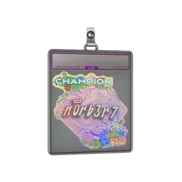 Sticker Slab | n0rb3r7 (Holo, Champion) | Rio 2022