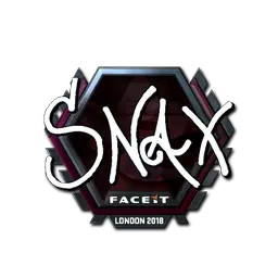 Sticker | Snax (Foil) | London 2018