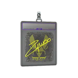 Sticker Slab | ZywOo (Foil) | Austin 2025