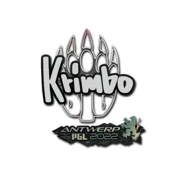 Sticker | Krimbo | Antwerp 2022