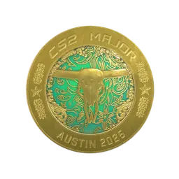Austin 2025 Gold Coin