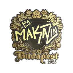 Sticker | Maka (Gold) | Budapest 2025