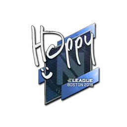 Sticker | Happy | Boston 2018