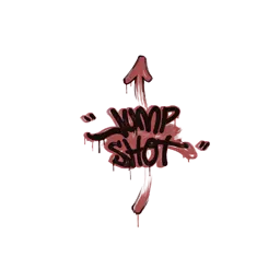Sealed Graffiti | Jump Shot (Blood Red)