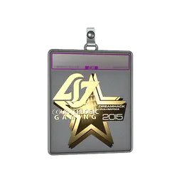 Sticker Slab | Counter Logic Gaming (Gold) | Cluj-Napoca 2015