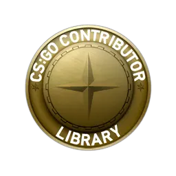 Library Map Coin