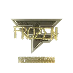 Sticker | frozen (Gold) | Copenhagen 2024