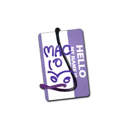 Sticker | Hello MAC-10