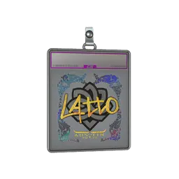 Sticker Slab | latto (Holo) | Austin 2025