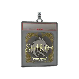 Sticker Slab | sh1ro (Gold) | Austin 2025
