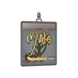 Sticker Slab | Maka (Gold) | Shanghai 2024