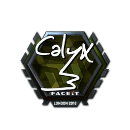 Sticker | Calyx (Foil) | London 2018