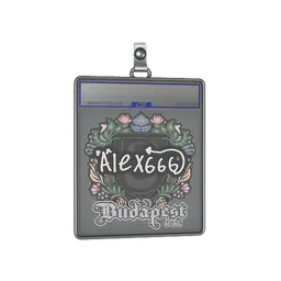 Sticker Slab | alex666 | Budapest 2025