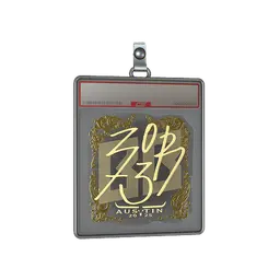 Sticker Slab | zorte (Gold) | Austin 2025