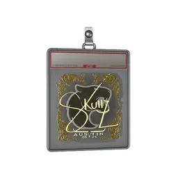 Sticker Slab | skullz (Gold) | Austin 2025