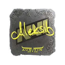 Sticker | Aleksib (Foil) | Austin 2025