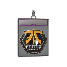 Sticker Slab | Fnatic (Foil) | London 2018