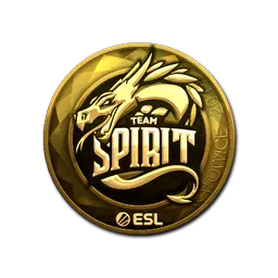 Sticker | Team Spirit (Gold) | Katowice 2019