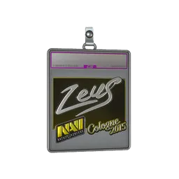 Sticker Slab | Zeus (Foil) | Cologne 2015