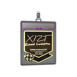 Sticker Slab | Xizt (Gold) | Cluj-Napoca 2015