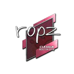 Sticker | ropz | Boston 2018