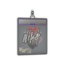 Sticker Slab | niko (Glitter)  | Paris 2023