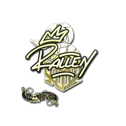 Sticker | rallen (Gold) | Paris 2023