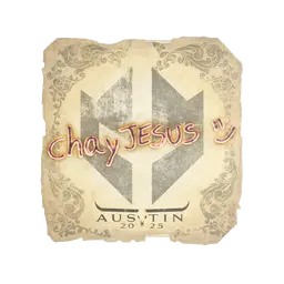 Sticker | chayJESUS | Austin 2025