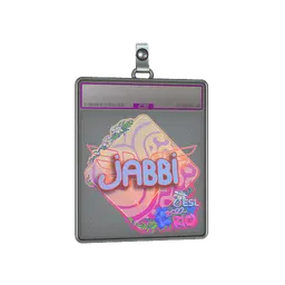Sticker Slab | jabbi (Holo) | Rio 2022