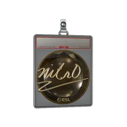 Sticker Slab | nitr0 (Gold) | Katowice 2019