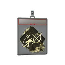Sticker Slab | gxx- (Gold) | Rio 2022