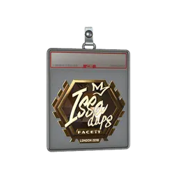 Sticker Slab | ISSAA (Gold) | London 2018