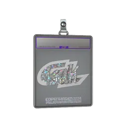 Sticker Slab | isak (Glitter) | Copenhagen 2024