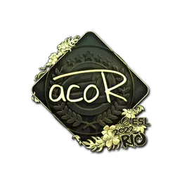 Sticker | acoR (Gold) | Rio 2022