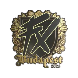 Sticker | Fluxo (Gold) | Budapest 2025