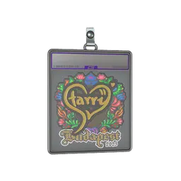 Sticker Slab | Starry (Embroidered) | Budapest 2025