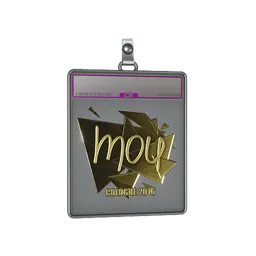 Sticker Slab | mou (Gold) | Cologne 2016