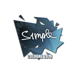 Sticker | s1mple | Cologne 2016