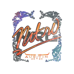 Sticker | nitr0 (Holo) | Austin 2025