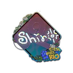 Sticker | sh1ro (Glitter) | Rio 2022