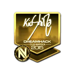 Sticker | kioShiMa (Gold) | Cluj-Napoca 2015