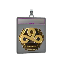 Sticker Slab | Cloud9 (Gold) | London 2018