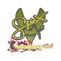 Sticker | Spinx (Glitter) | Shanghai 2024