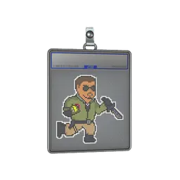 Sticker Slab | Retro Leet